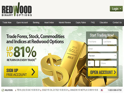 Redwood binary options trading