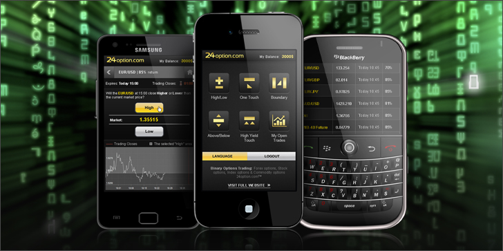 binary trading mobile app