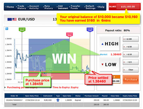 Lion binary options review