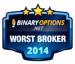 BinaryOptions.net Worst Broker Award