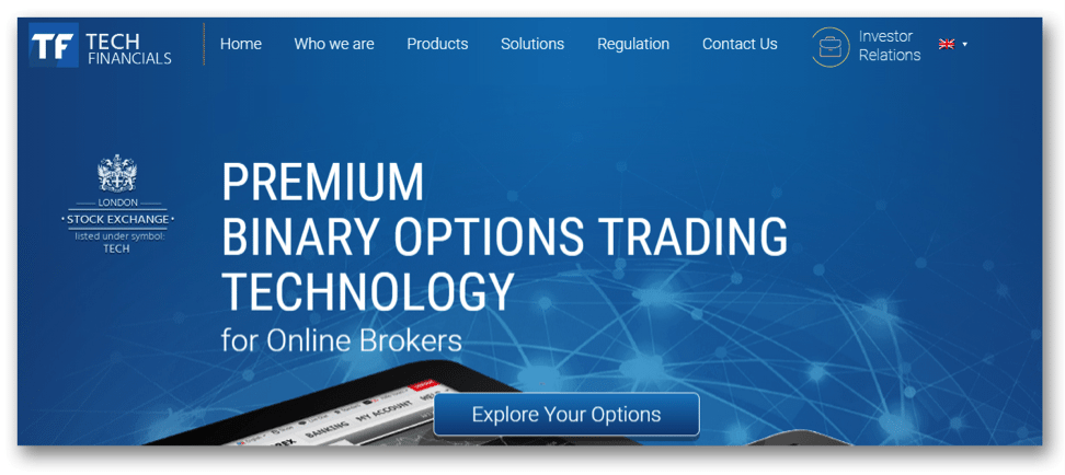 tech financials binary options