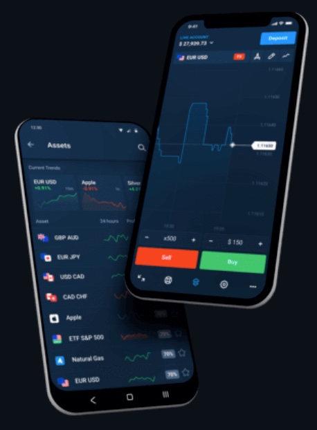 OlympTrade Mobile trading app